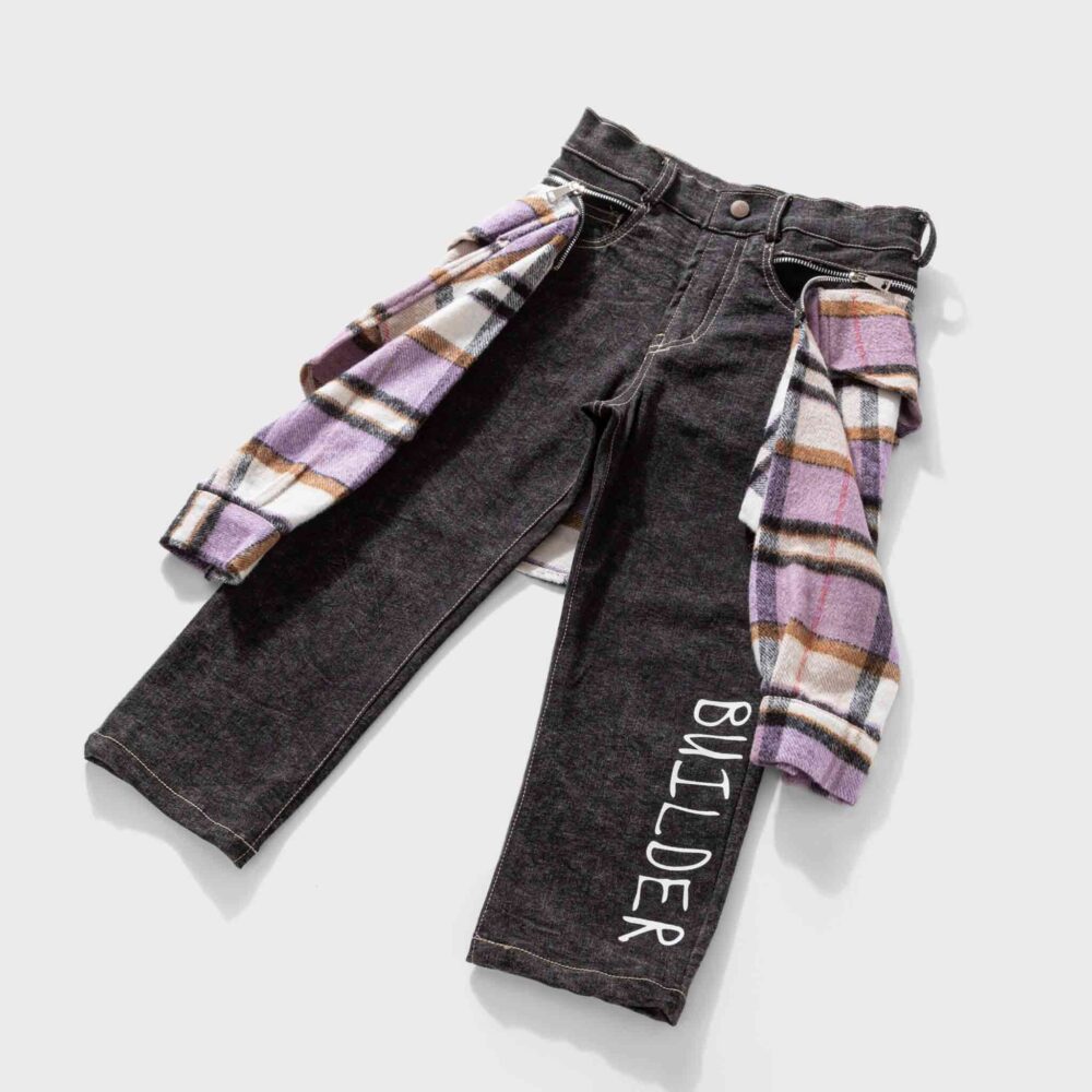 ⁦Plaid Fusion Pants⁩ - الصورة ⁦5⁩