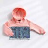 ⁦Denim Fusion Hoodie⁩ - الصورة ⁦5⁩