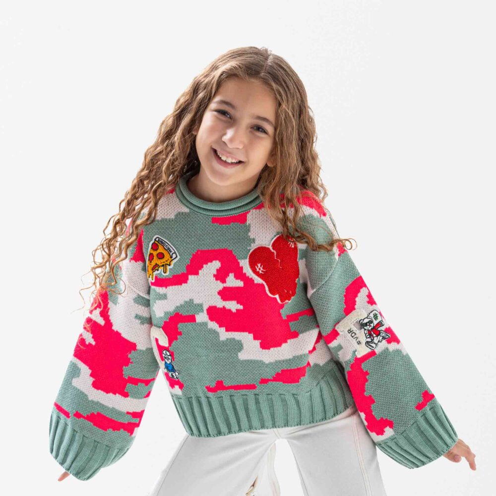 Cheerful Cable Pullover - Image 3