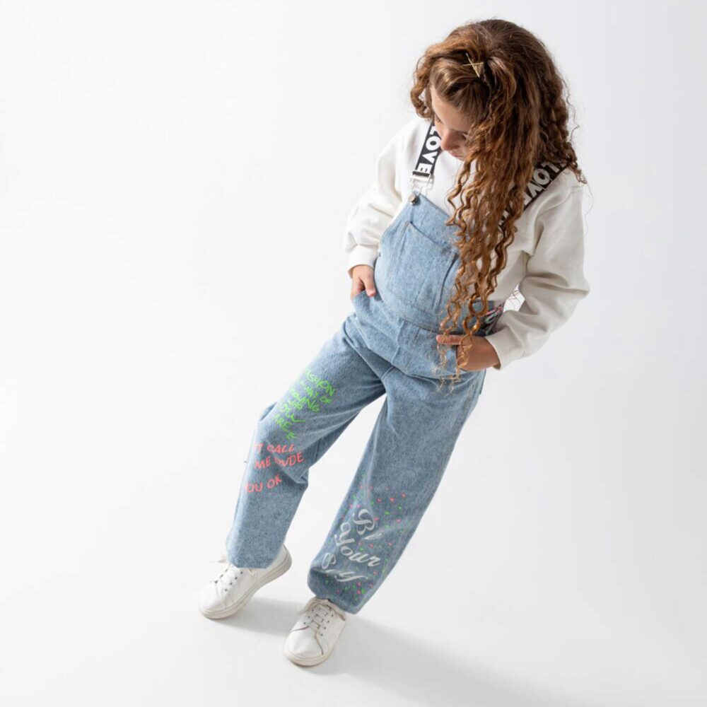 Luxe Denim Overall - Image 3